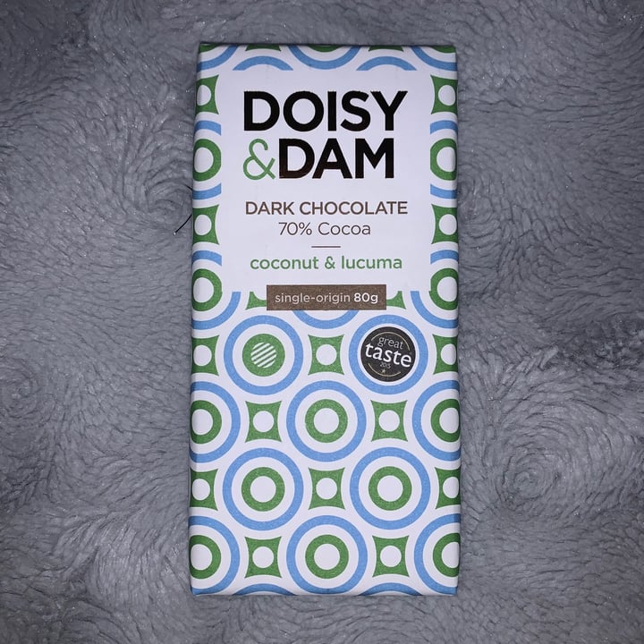 photo of Doisy & Dam Single-origin 70% Dark Chocolate Coconut And Lucuma shared by @livgnorth on  21 Feb 2021 - review