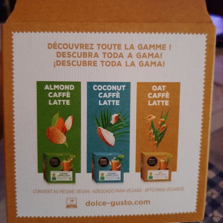 photo of Nescafè Dolce Gusto Oat Caffé Latte shared by @grinsoka on  17 Jun 2022 - review