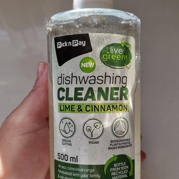 photo of Pick n Pay Dishwashing Cleaner shared by @lovelyvegan on  20 Sep 2021 - review