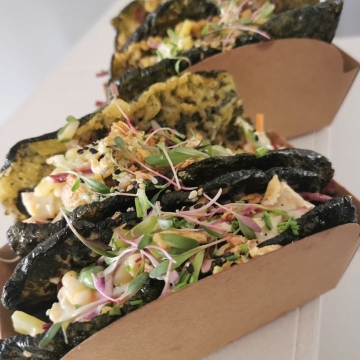photo of Pangeli Poké Bar Tofu Tacos shared by @kznveganqueen on  15 Aug 2021 - review