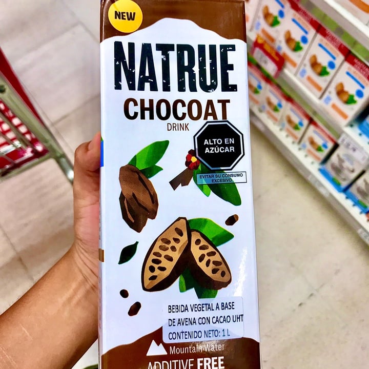 review photo of Natrue Bebida de avena + cacao + avellanas UHT shared by @anselvegan on 06 May 2022 - review