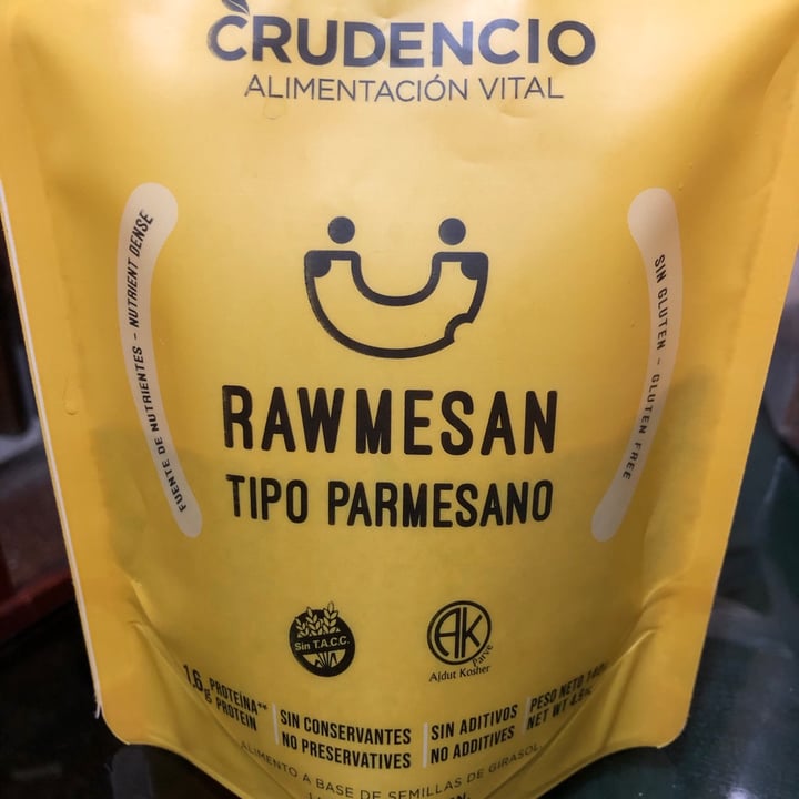 review photo of Crudencio Rawmesan Tipo Parmesano shared by @rafalee90 on 13 Jul 2021 - review