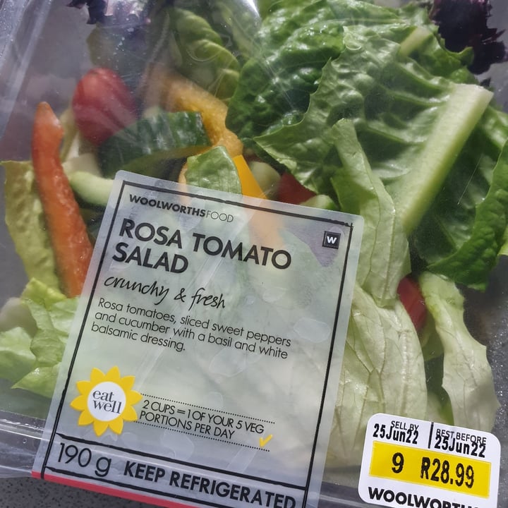 photo of Woolworths Food Rosa tomato salad shared by @cdg2399 on  25 Jun 2022 - review