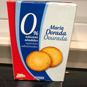 Biscuits Maria Hacendado 0% sucres ajoutés Carton 2 paquets (400 g)