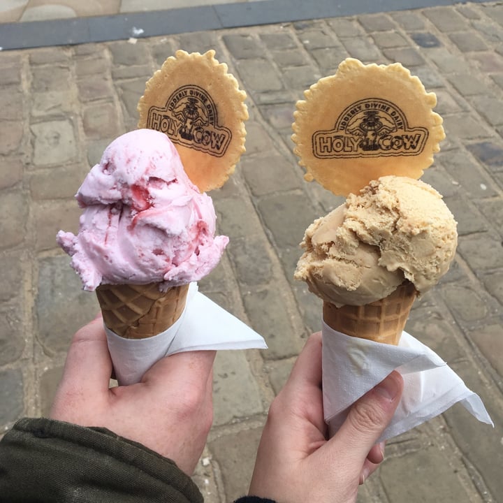 photo of Holy Cow Ice cream shared by @veganphoebe on  02 Dec 2020 - review