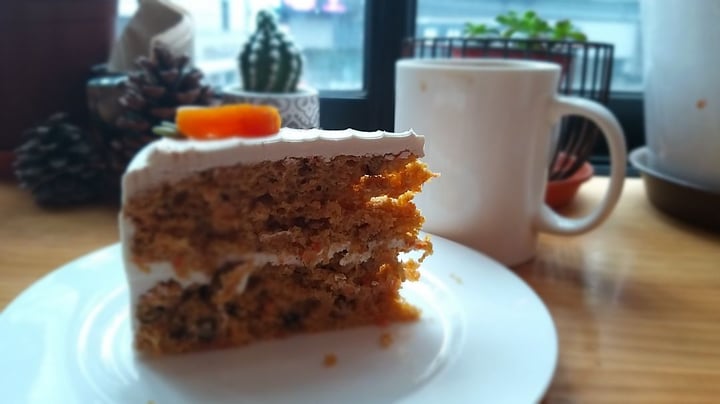 photo of Plant Café & Kitchen carrot cake shared by @187nat on  07 Dec 2019 - review