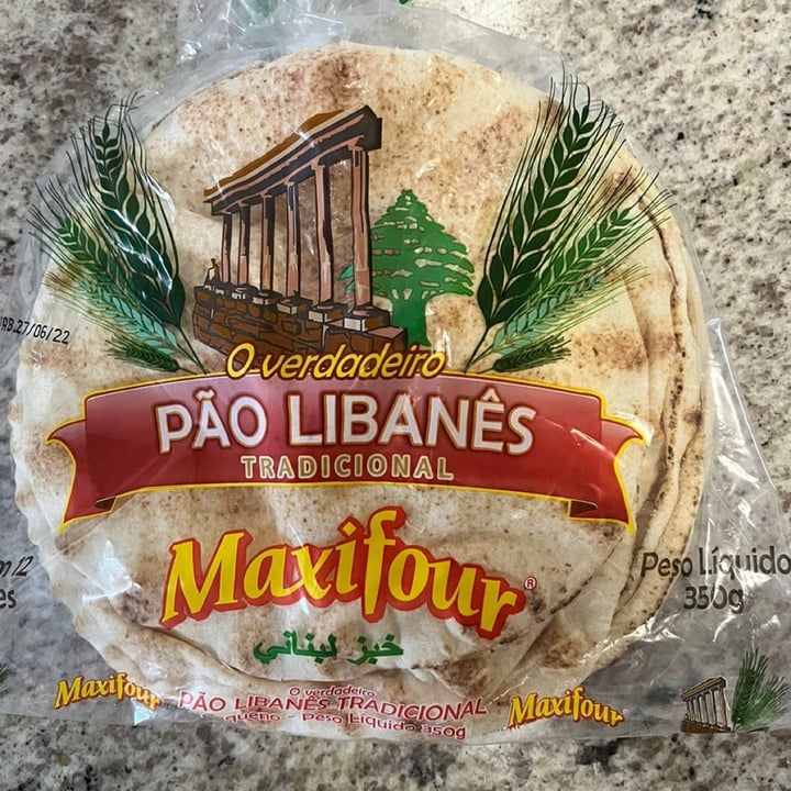 photo of Maxifour pão libanês shared by @sato on  30 Jul 2022 - review