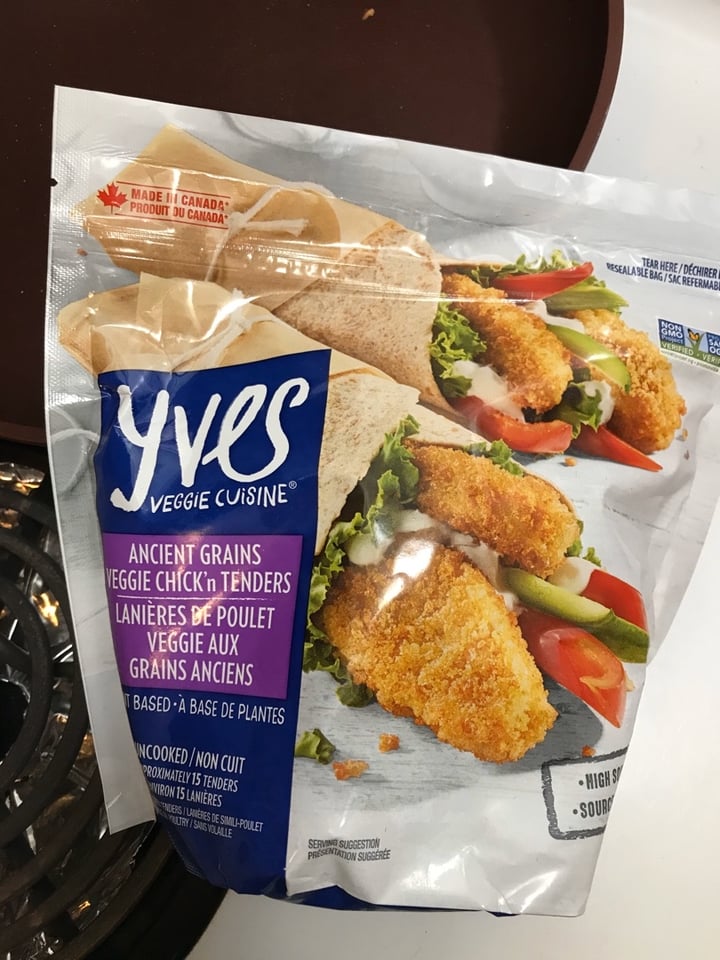 photo of Yves Veggie Cuisine Ancient Grains Veggie Chick'n Tenders shared by @veglove on  07 Jan 2020 - review