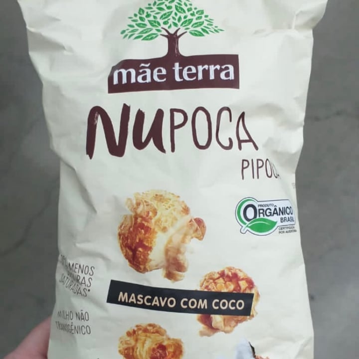 photo of Mãe Terra Nupoca Pipoca Sabor Mascavo E Coco shared by @carladato on  10 May 2022 - review