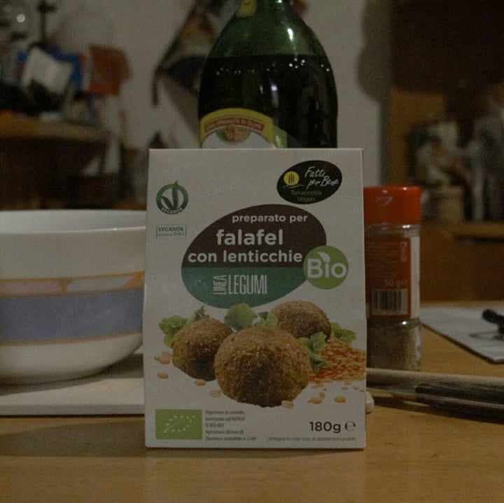 review photo of Terranostra Vegan Preparato per falafel con lenticchie shared by @deadlynausea on 11 Mar 2021 - review