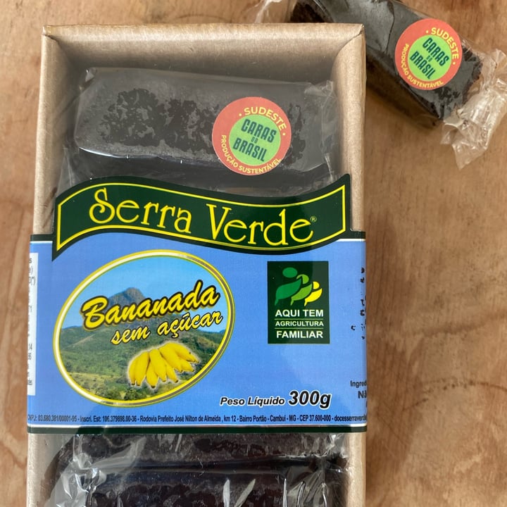 review photo of Serra Verde Bananada sem açucar shared by @luciacosta on 31 Aug 2022 - review