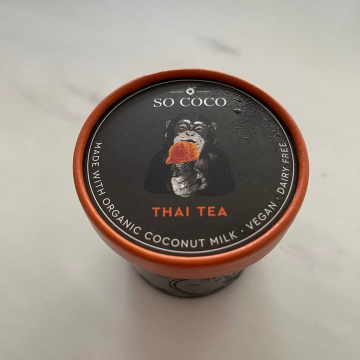photo of so coco Thai Tea Ice Cream shared by @karenkng on  17 May 2021 - review