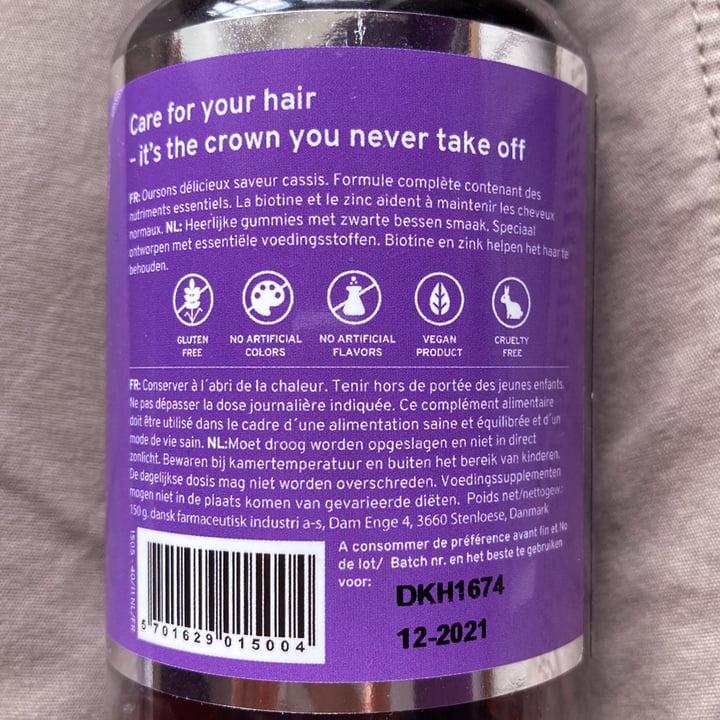 review photo of Beauty Bear Hair vegan vitamin shared by @-margot- on 02 Oct 2021 - review