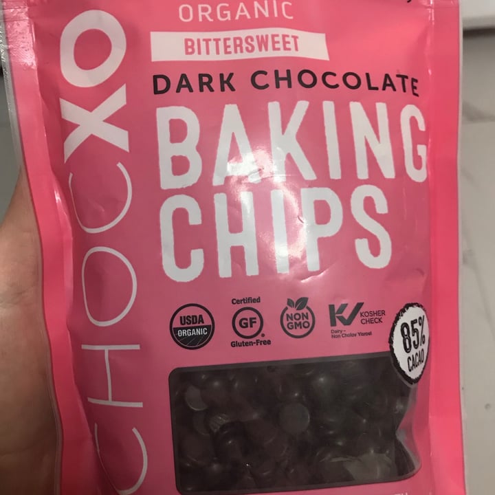 photo of Chocxo Organic bittersweet dark chocolate baking chips shared by @mallory17 on  11 Mar 2021 - review