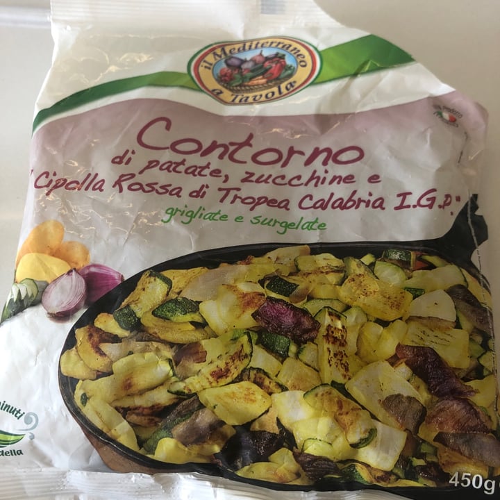 review photo of Il Mediterraneo a tavola Contorno Di Patate Zucchine Cipolla Rossa shared by @silviettasapienza on 26 Sep 2022 - review