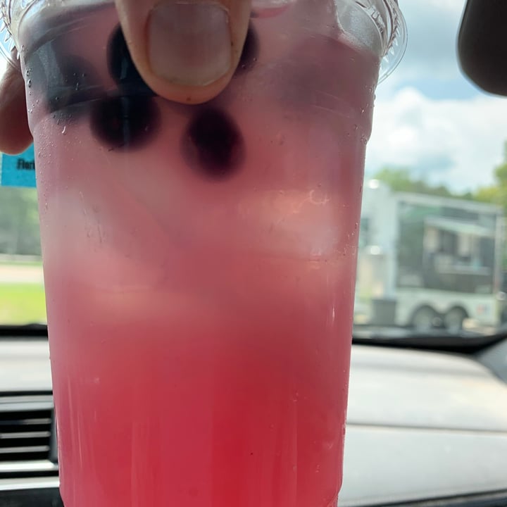 photo of Vegan Gator Food Truck Rosemary Infused Blueberry Lemonade shared by @circeamerman on  23 Jul 2021 - review