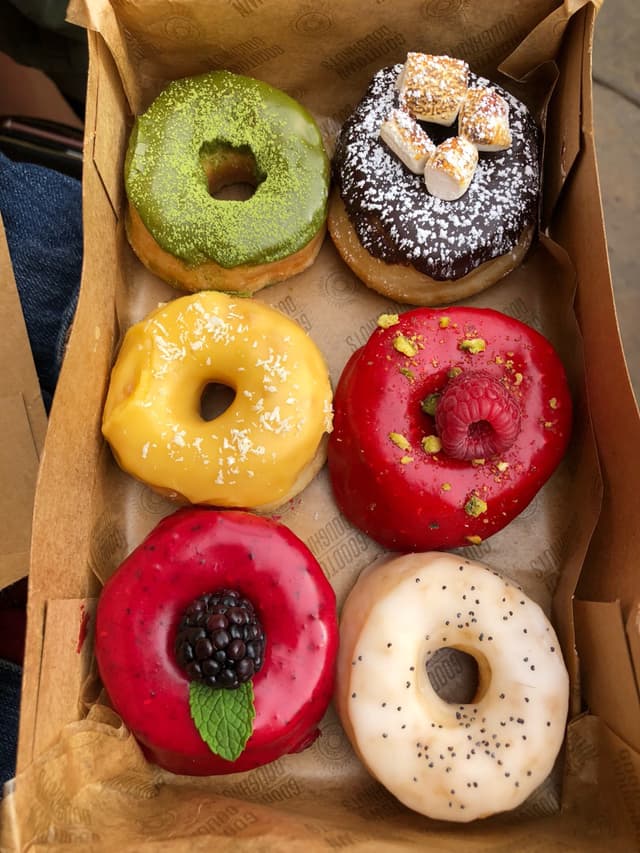 Foto do prato “12 mini donuts”