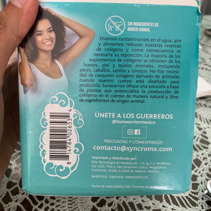 review photo of Sunwarrior (Food) Constructor De Colágeno Vegan shared by @rjrd on 14 Apr 2021 - review