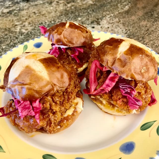 Photo of the dish “Pretzel Sliders”