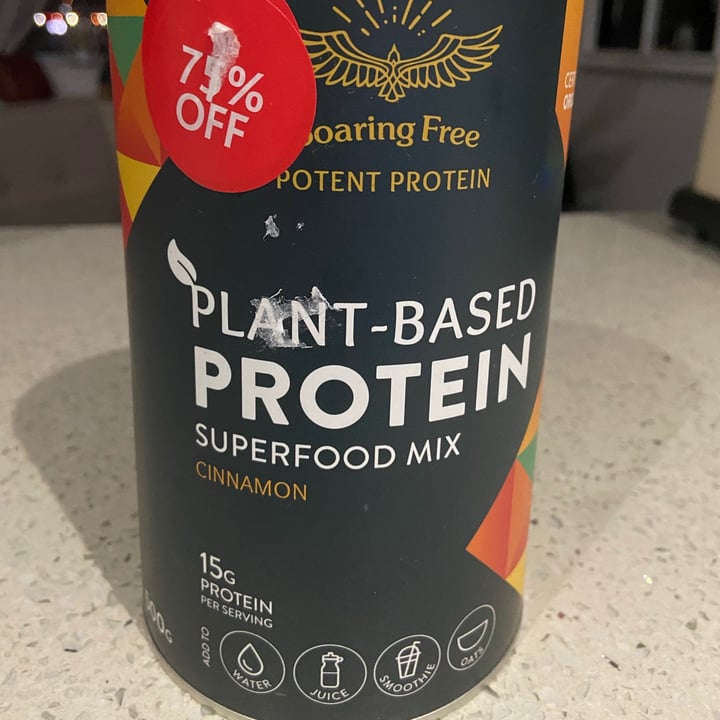 photo of Soaring Free Superfoods Plant Based Protein Superfood Mix Cinnamon shared by @lache on  30 Jun 2021 - review