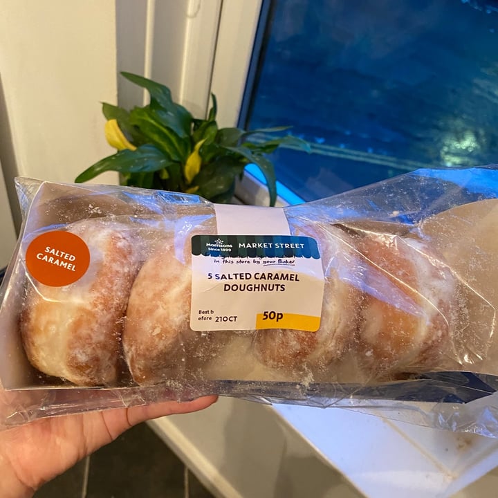 photo of Morrisons Salted caramel doughnuts shared by @devon0 on  20 Oct 2020 - review