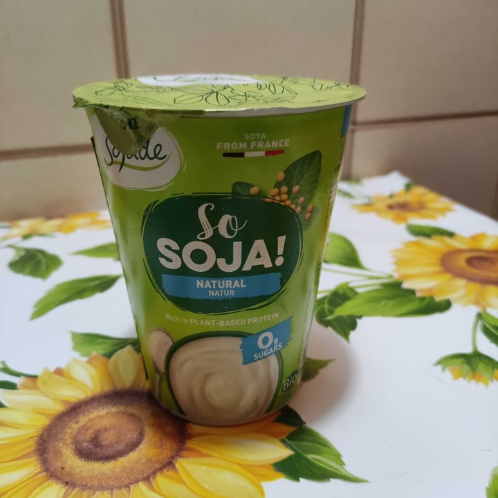 photo of Sojade Natural yogurt shared by @silviaebasta on  18 Mar 2022 - review