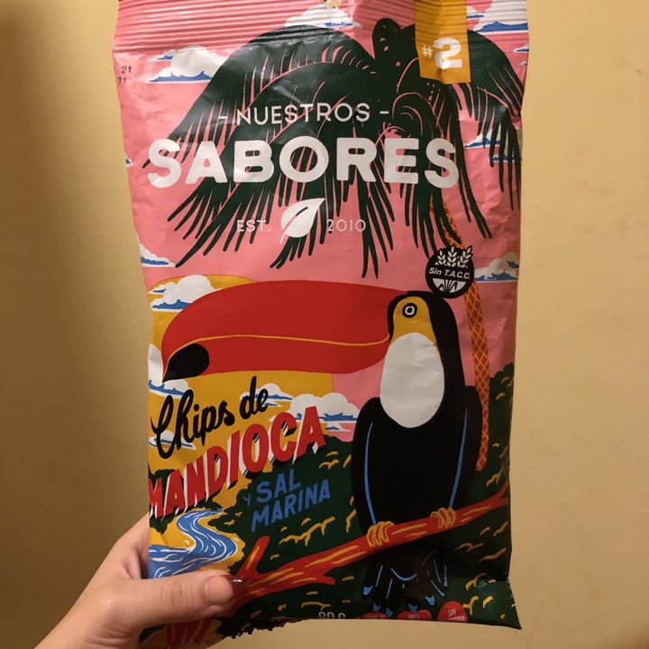 photo of Nuestros Sabores Chips De Mandioca shared by @margenco on  17 Jul 2021 - review