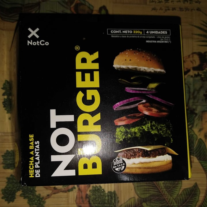 photo of NotCo Not Burger shared by @evelynvegana on  18 Apr 2021 - review
