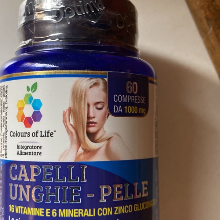 review photo of Optima Naturals Integratore alimentare capelli unghie pelle shared by @rituz on 08 Apr 2022 - review