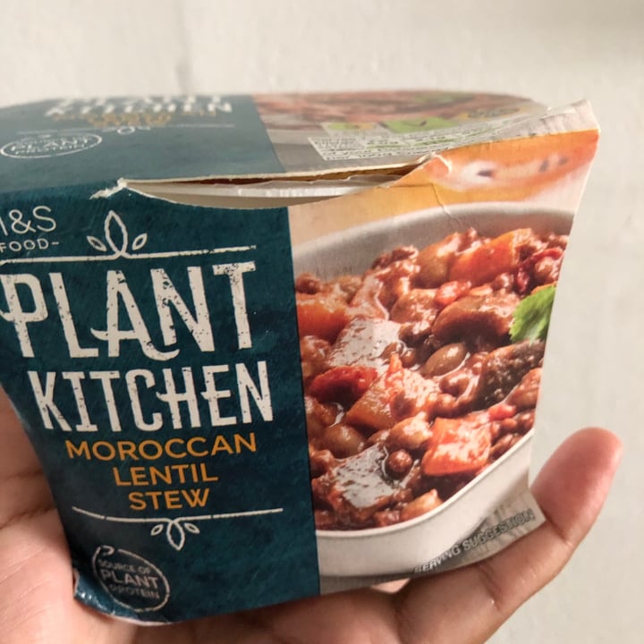 review photo of Plant Kitchen (M&S) Moroccan Lentil Stew shared by @soniamariakarnail on 28 May 2021 - review