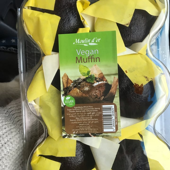 photo of Moulin d'or Vegan chocolate muffins shared by @jen14 on  21 Nov 2021 - review