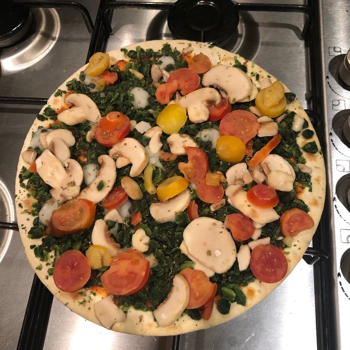 photo of Trattoria Alfredo Pizza Vegana de Verdura shared by @southernveganupnorth on  12 Dec 2020 - review