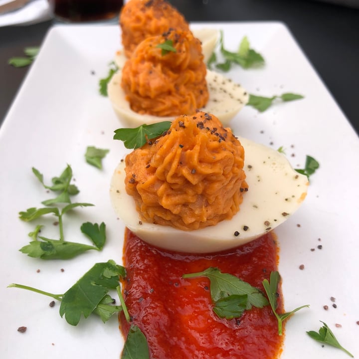 photo of Pipoca Huevos rellenos shared by @colorpalgris on  14 Feb 2022 - review
