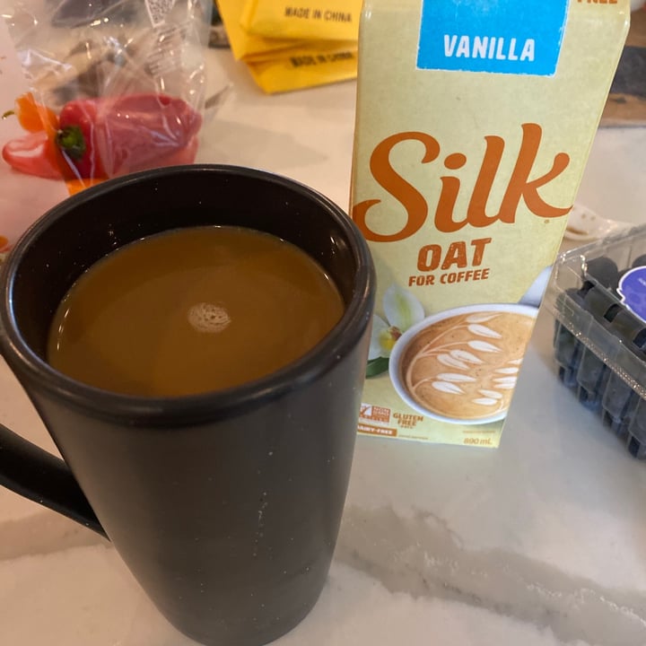 photo of Silk Silk oat for coffee vanilla shared by @blackgoatsanctuary on  17 Jun 2021 - review