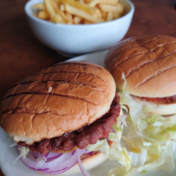 photo of Wimpy Vegan burger shared by @veggierob on  26 Jun 2021 - review