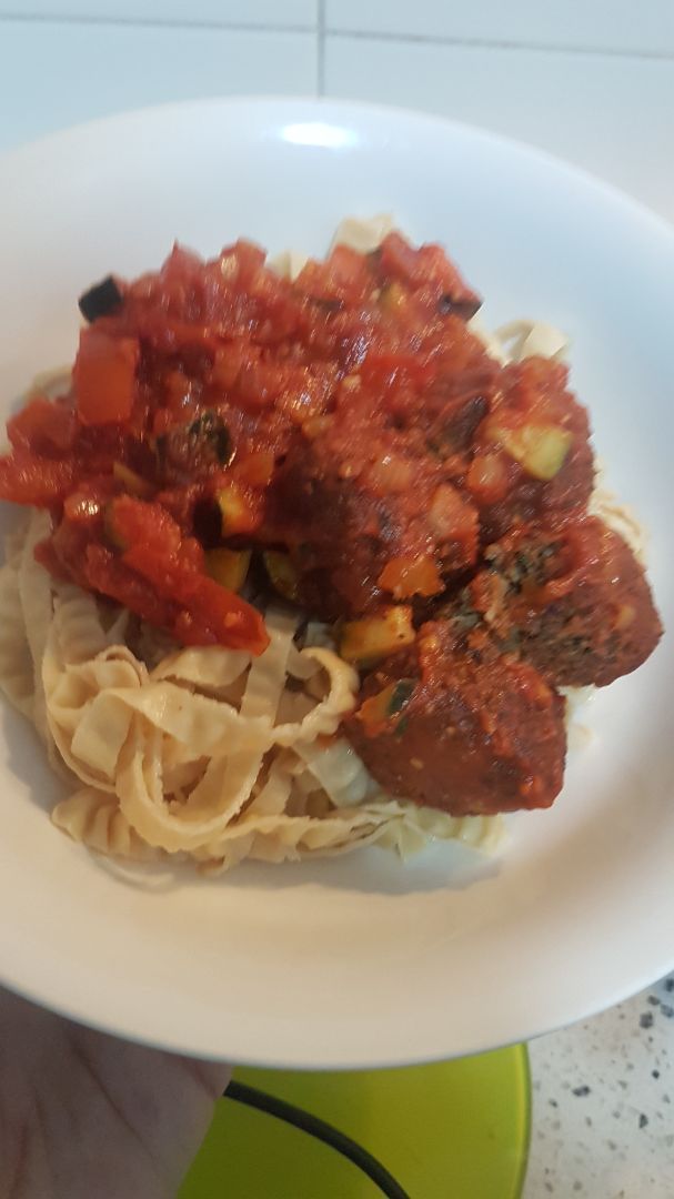 photo of Vegie Delights Meatless meatballs shared by @kmazz on  07 Mar 2021 - review