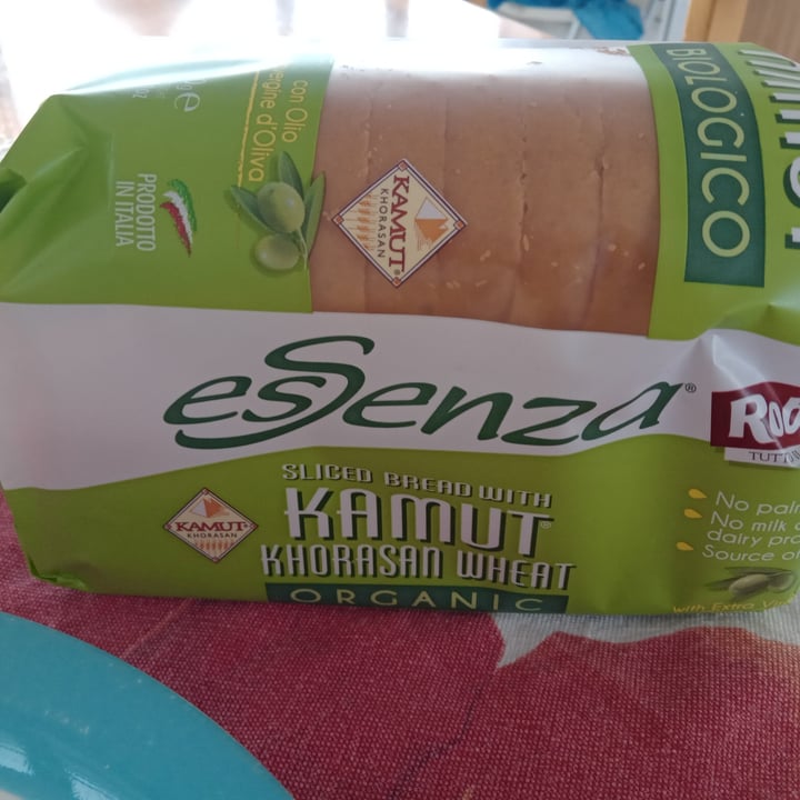 photo of Roberto Essenza Pane A Fette Di Grano Khorasan Kamut Biologico shared by @fataerrante on  11 Jan 2022 - review