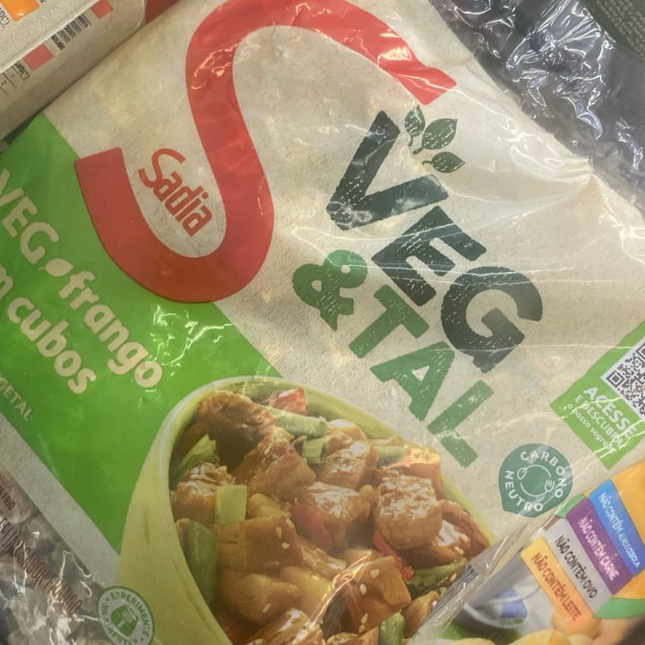 review photo of Sadia Veg & Tal Frango em cubos shared by @luanacf on 11 May 2022 - review