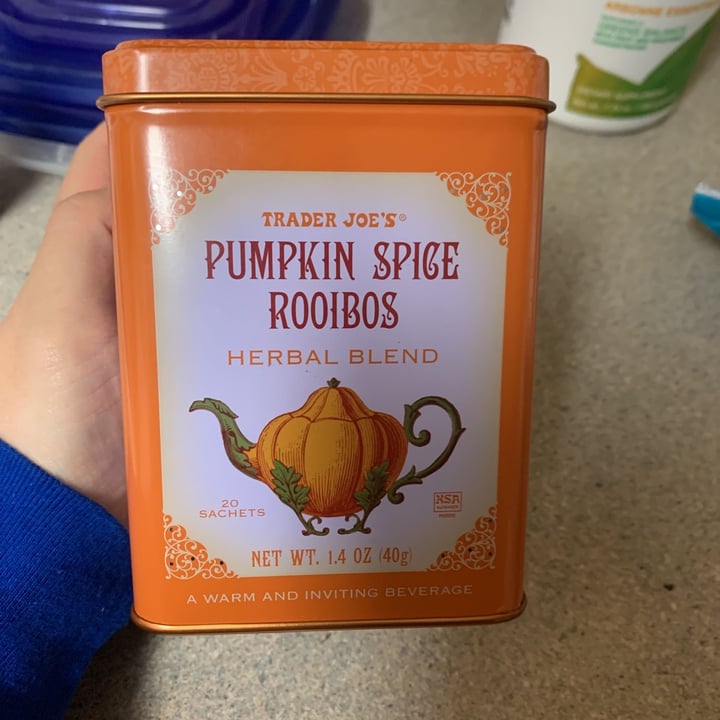 photo of Trader Joe's Pumpkin Spice Rooibos Tea shared by @sedrew1 on  02 Nov 2020 - review