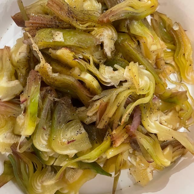 Foto del piatto “Insalata di carciofi crudi”