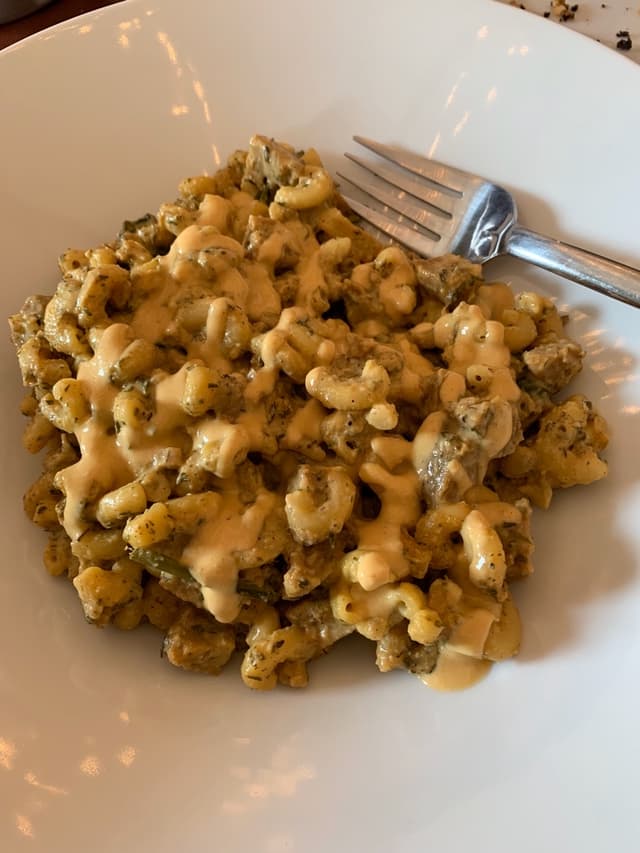 Photo of the dish “Apple Sage Mac And Cheese”
