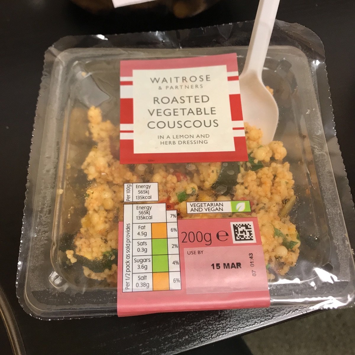 Waitrose Roasted Vegetable Couscous Reviews abillion