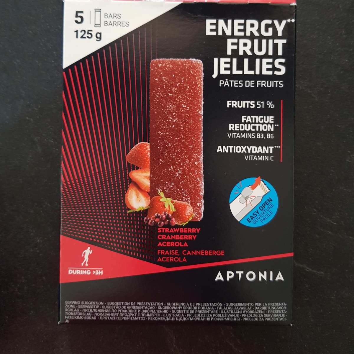 Aptonia Energy Fruit Jellies Strawberry, Cranberry, Acerola Reviews abillion