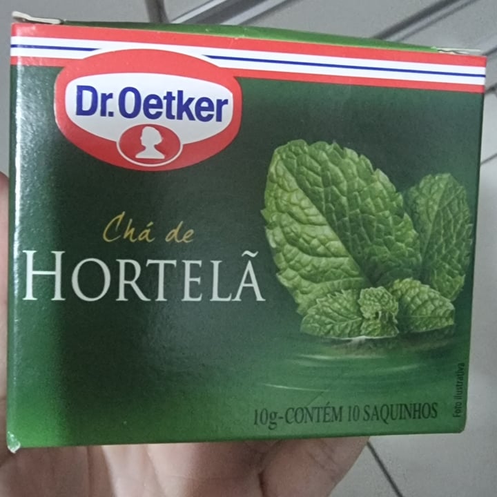 review photo of Dr. Oetker Chá de Hortelã shared by @leticiamr74 on 08 May 2022 - review