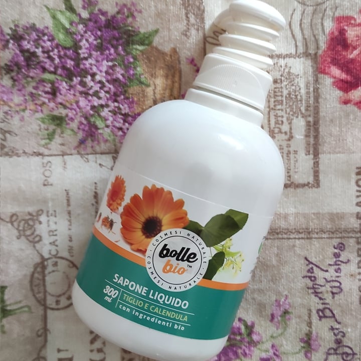 photo of Bolle bio Sapone liquido tiglio e calendula shared by @giuliagioia on  17 Apr 2021 - review