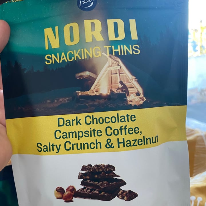 photo of Nordi Dark Chocolate Campsite Coffee, Salty Crunch & Hazelnut shared by @rose9 on  21 Aug 2021 - review