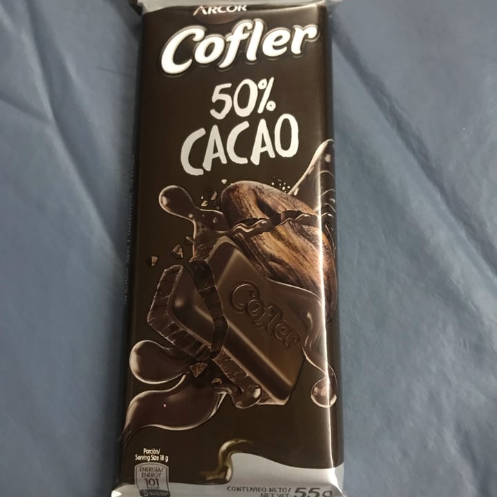 photo of Cofler Chocolate Chocolate 50% Cacao shared by @fiorec on  24 Oct 2022 - review