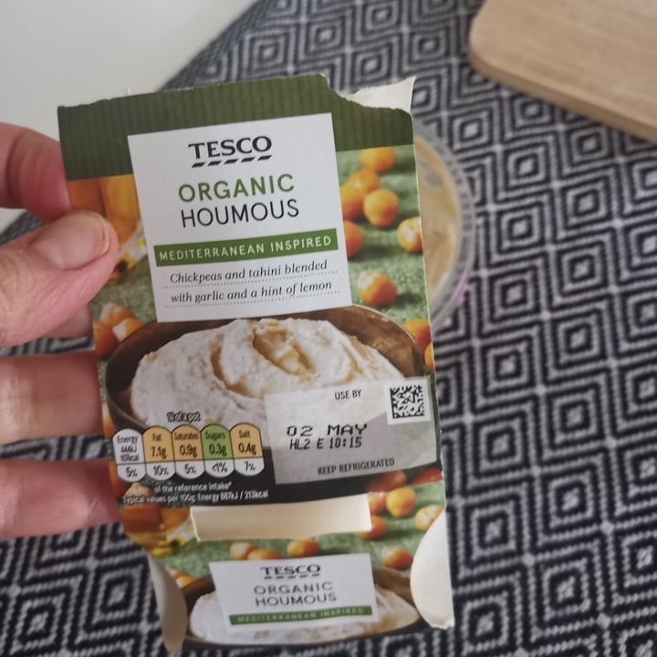 photo of Tesco Organic Houmous shared by @brunella1 on  06 May 2022 - review
