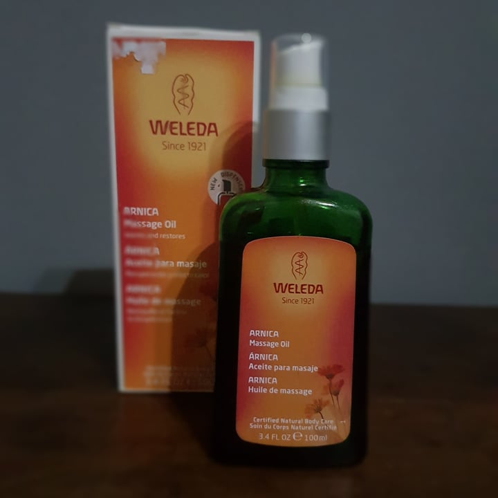 photo of Weleda Aceite para Masaje con Árnica shared by @jnavahayden on  02 Jun 2020 - review