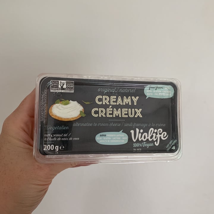 review photo of Violife Creamy Original Flavour shared by @lndsytrnr on 26 Jun 2021 - review